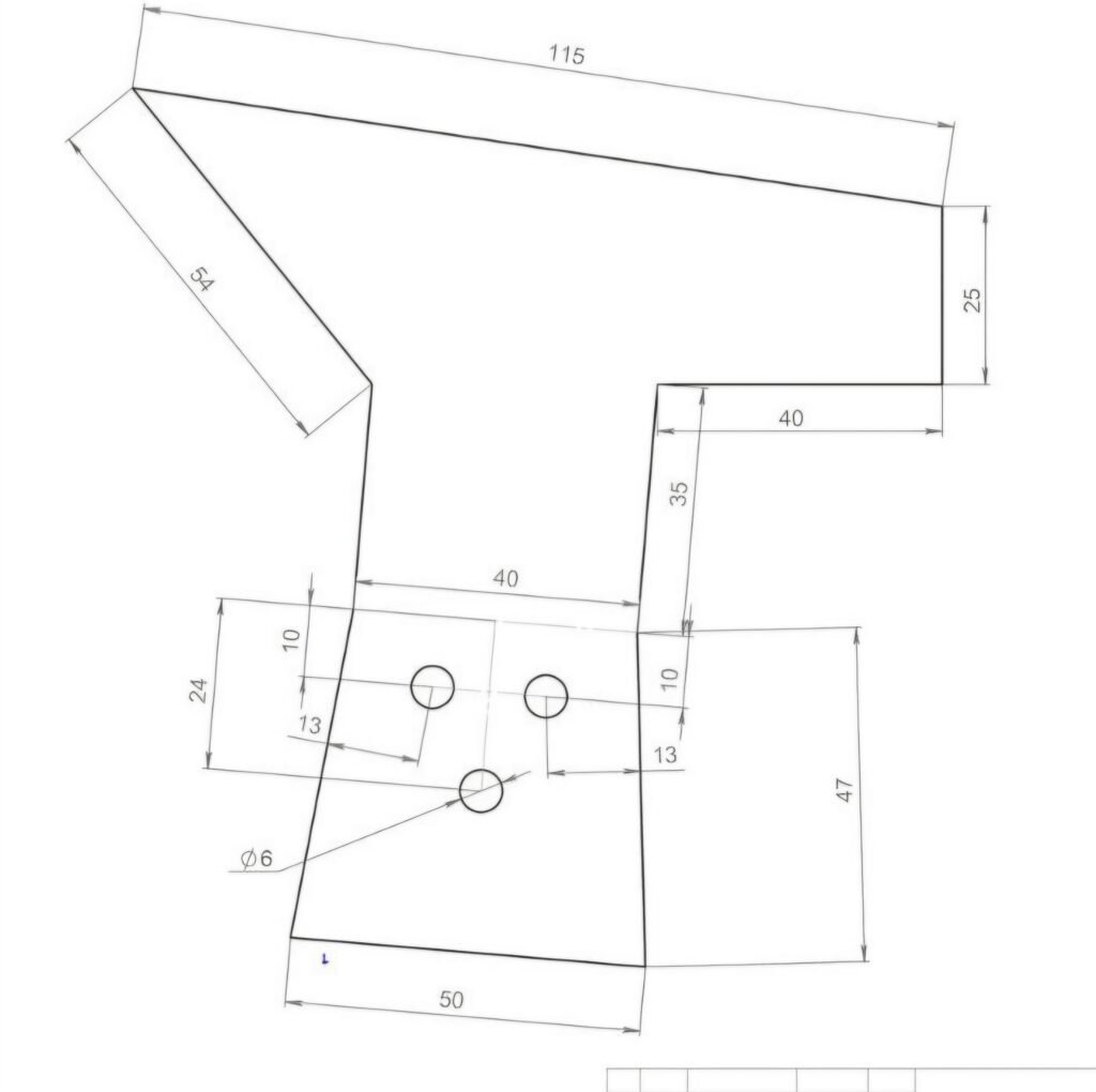 Лазерний розкрій металу. 3мм